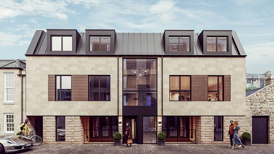 11-13 York Lane, Edinburgh day elevation