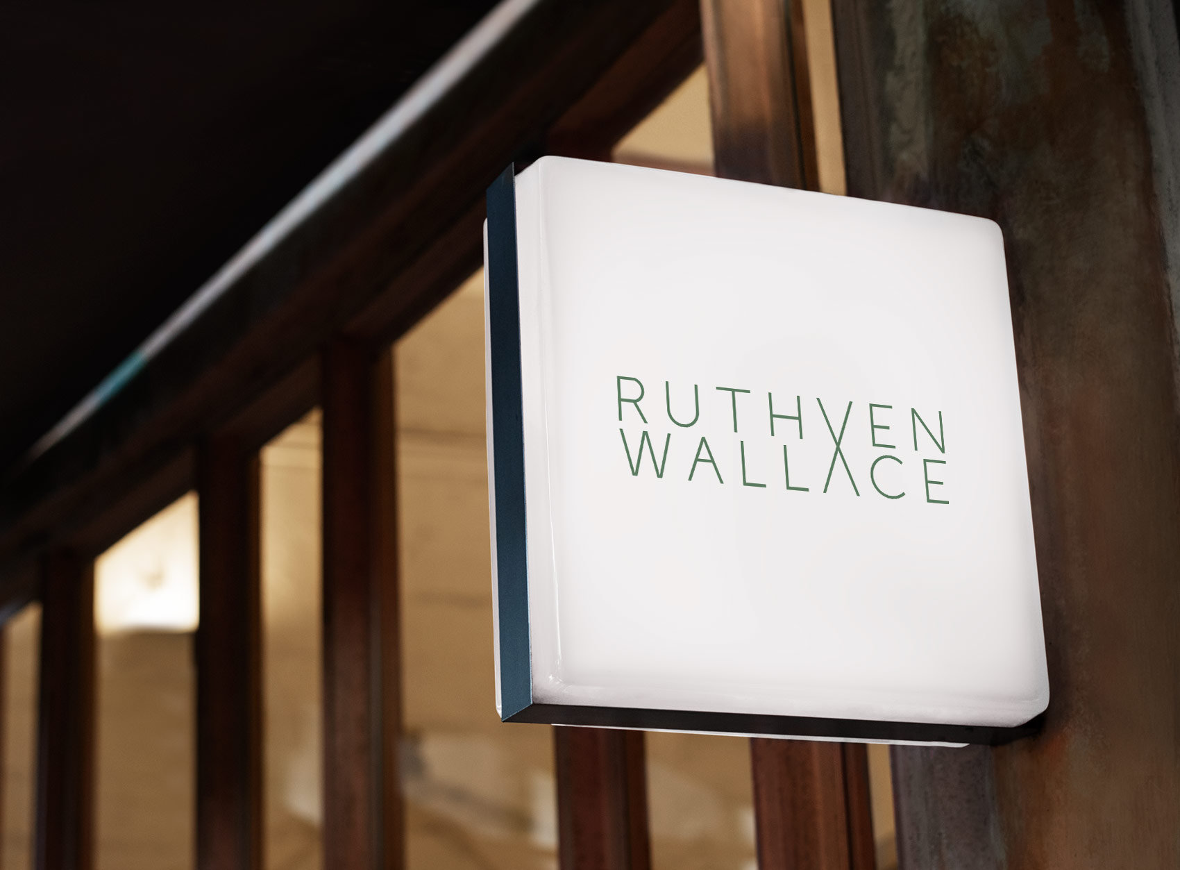 Ruthven Wallace sign