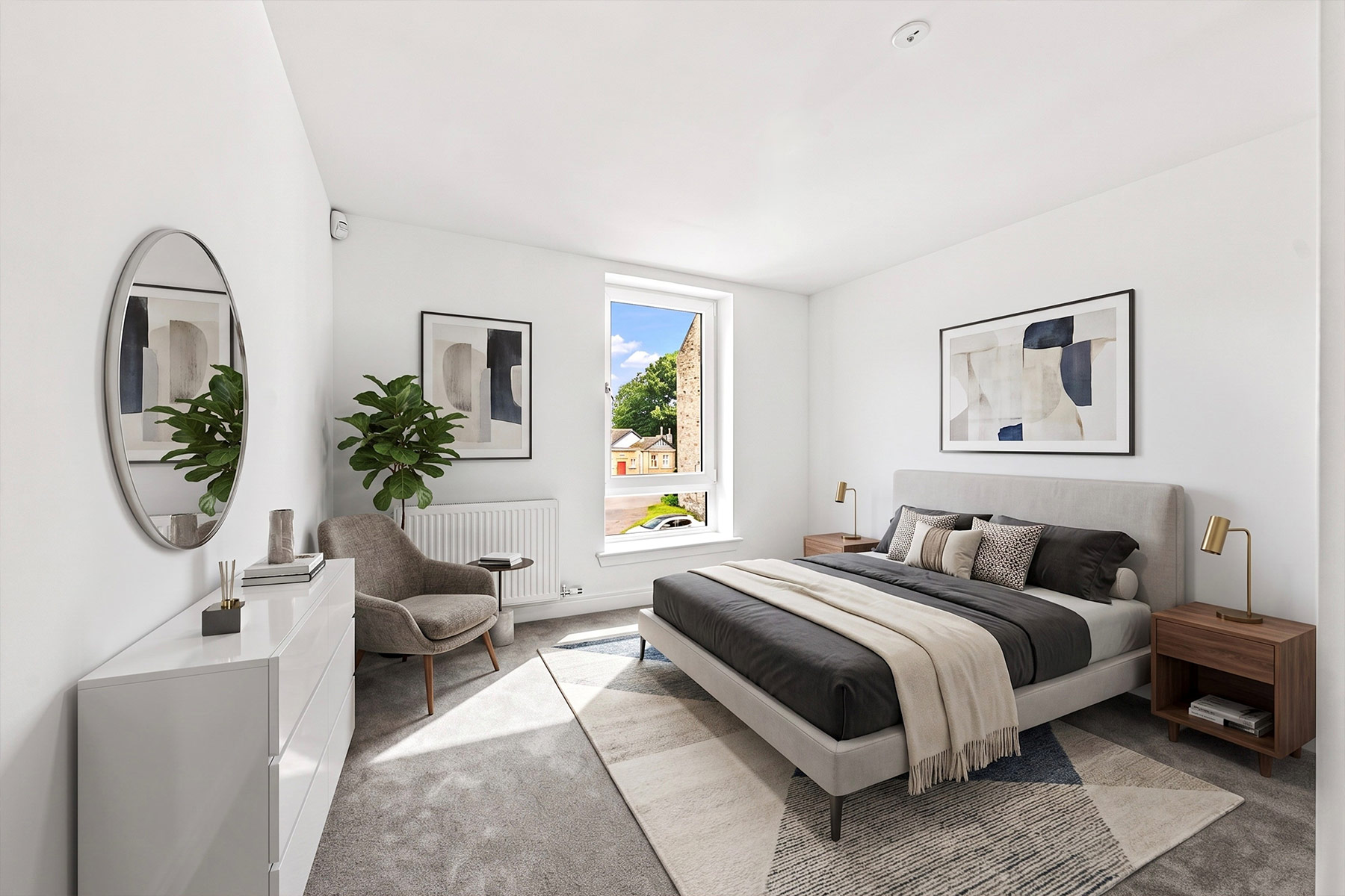 Eyre Place, Edinburgh bedroom